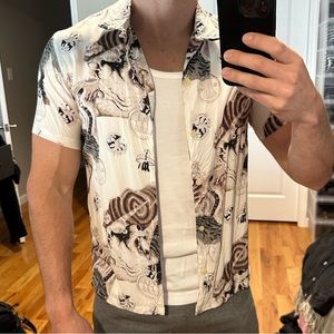 Allsaints Viscose Shirt Size Men’s Small. Great condition only worn twice.